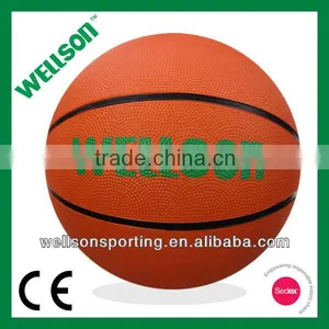 Inflatable Junior Size Natural Rubber Basketball thumbnail-1