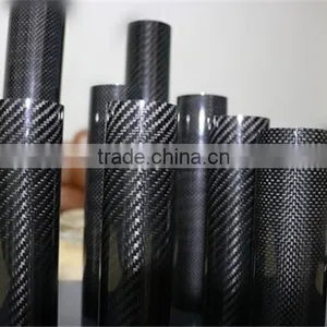 3k Plain/twill Weave Glassy /matte Finish China Carbon Fiber Tubes 50mm 100mm 500mm 1000mm thumbnail-2