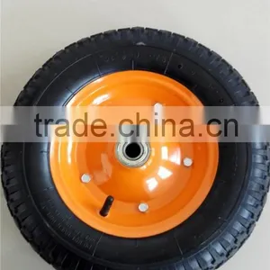 Turkey Market 14 Inch Wheelbarrow Rubber Wheel 3.50-8 thumbnail-3