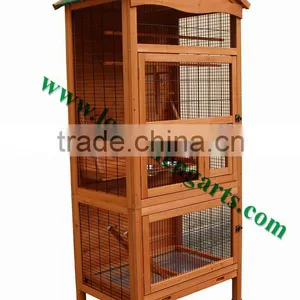 Wooden Bird Cage thumbnail-1