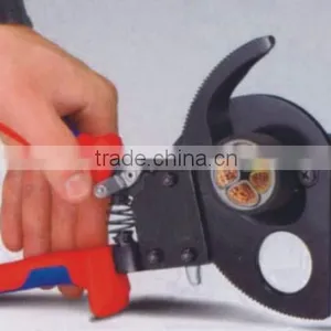 Two Step Ratchet Cable Cutter LK-250 for Cutting 32mm AL/CU Cables 500AWG Cable Cutting Tool thumbnail-3
