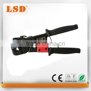 LS-86 Network Cable Rj45 Crimp Tool Telecom Tool Computer Network Tools Telephone Crimping Tool Easy Use IDC Crimping Tool thumbnail-1
