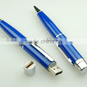 Laser Pointer Ball Pen, Advertising Pen USB Flash, Pen USB for Promotional,New 3 in 1 Stylus Blue Pen Usb Drive thumbnail-1