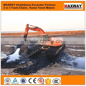 China Made Strong Chains of Swamp Excavator, Chains of Swamp Buggy Excavator , 40Cr Steel Material, MAXWAY Machine Company thumbnail-6