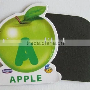 Green Apple Shape Stick Fridge Magnet thumbnail-1