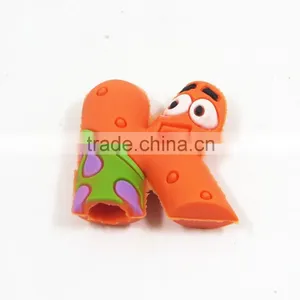 Yiwu Manre Manufacturer Pvc Letter Customized 3d Pencil Topper/ Silicone Pen Topper thumbnail-1