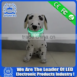 2015 Hot Selling Christmas Led Electric Pet Collar With Leopard thumbnail-6