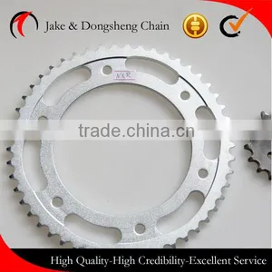 HIGH QUALITY 45 STEEL 40MN 428/112L-41T/13T Motorcycle Chain and Sprocket thumbnail-1