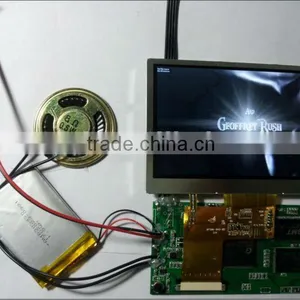 7 Inch Lcd Module Video Card/ Lcd Video Module Card / Lcd Screen Video Module With 800*480 Resolution 1000mah Battery 2GB Momery thumbnail-5