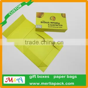 Limited Collections Whisky Box VIP Voucher Card Cardboard Collapsible Box thumbnail-2