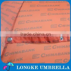 24" Advertising China Bank Straight Umbrella thumbnail-4