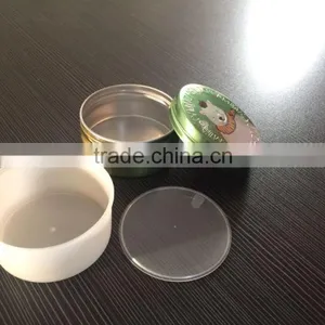 Supplier Cosmetic Aluminum Jar With Plastic Inner thumbnail-3