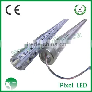 Clear Cover Cylinder Amusement Led Pixel Digital Strip Bar Light thumbnail-2