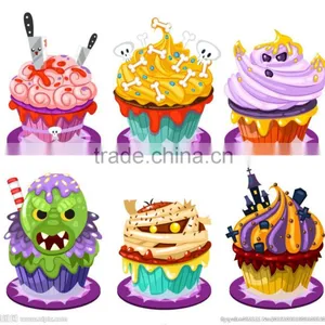 High Quality Temporary Tattoo Personalized Halloween Children Tattoo thumbnail-1