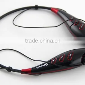 Hbs-740 Wireless Music Stereo Bluetooth Headset,Universal Vibration Neckband Style Headphone Earphone for IPhone and for Samsung thumbnail-4