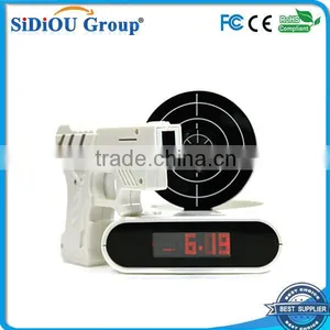 Novelty LED Digital Shooting Target Laser Alarm Clock thumbnail-1