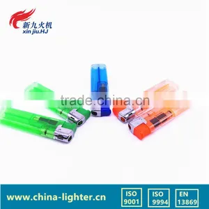 Transparent Wind Prrof Custom Plastic Gas Lighter, Lighter Cigarette thumbnail-3
