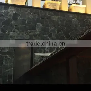 Natural Black Basalt Wall Cladding thumbnail-1