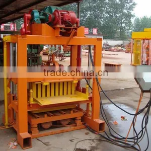 QT4-40 Concrete Block Machinery Building Material Brick Machinery Brick Making Machinery Price for Africa thumbnail-4