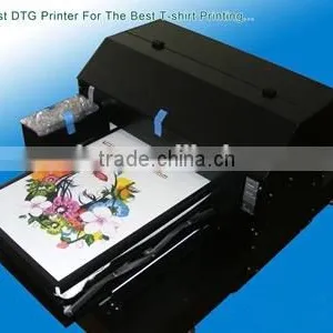 Digital T-Shirt Printer, Direct to Garment Printing Machine, Flatbed Printer thumbnail-3