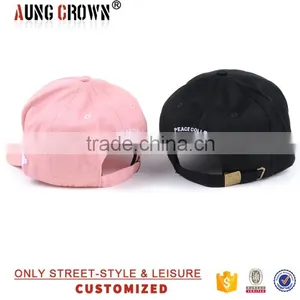 5 Panel Design Your Own Cap Woven Label Logo Baseball Cap thumbnail-5