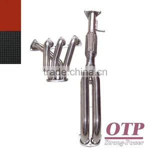 4-2-1Exhaust Header for Honda 92-96 Prelude VTEC 2.2L4CYL (Fits: Prelude VTEC) thumbnail-1