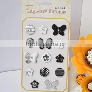 Chipboard Button Sticker Set thumbnail-1