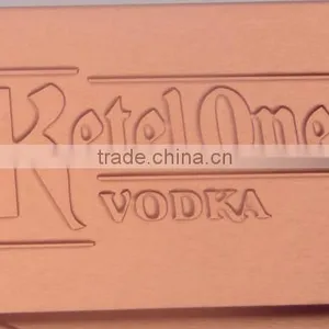 Metal Wine Label, Aluminum Label, Tin Engraved Label.metal Adhesive Label thumbnail-1