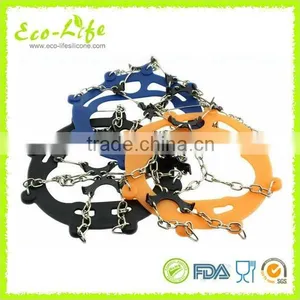 Hot Snow Ice Climbing Anti-slip Spikes Grips Crampon, 8 Cleats Shoes Cover thumbnail-6