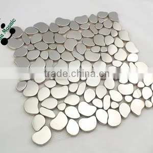 SMT02 Living Room Wall Mosaic Mosaic Tile Inlay 304 Stainless Steel Mosaics thumbnail-1