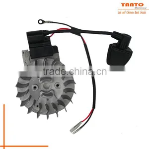 High Quality Ignition Coil and Flywheel for Gasoline 1E40F Brush Cutter Machine thumbnail-1