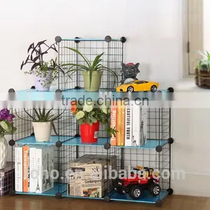 Modern 3cube Metal Flowers Standing Display Rack FH-AL0013W thumbnail-3