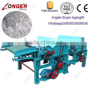 High Quality Waste Cloth Carding and Fluffy Machine for Sale thumbnail-1