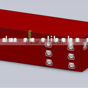 Drawers Chest Metal Garage Workshop Powder Coated Finish W1830*d760*h1460 33 Drawers Tool Cabinet thumbnail-1