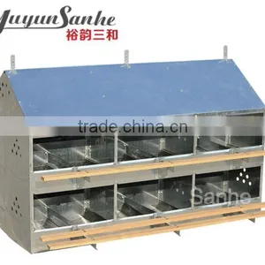 24 Holes Hen Layer Egg Nest Box thumbnail-1