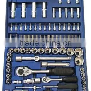 94pcs Hand Tools Ratchet Handle Socket Wrench Set thumbnail-1