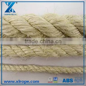 3-strand Natural Fiber Sasal/sisal Rope Helicopter Anti Slip Network thumbnail-5