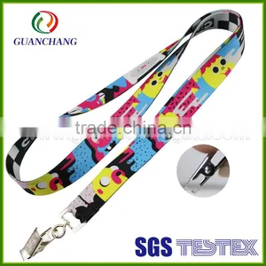 Wholesale Custom Polyester Printed Student id Card Holder Lanyard thumbnail-3