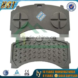 WVA29244/29245 Casted Brake Pad Back Plate for Bus thumbnail-1