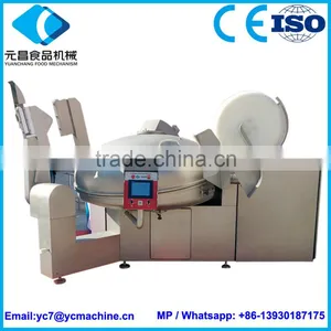 ZKZB-125 Industrial Miced Meat Bowl Cutter Vacuum Meat Bowl Chopping Machine thumbnail-1