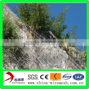 Rockfall Barriers Rockfall Attenuator System SNS Protective Mesh thumbnail-1