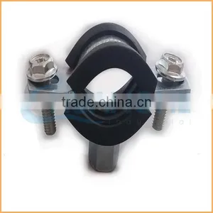 China Manufacture Best Quality Rubber Lined r Type Hose Clamp thumbnail-1