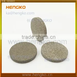 0.5 Microns - 90 um Sintered Porous SS 316L Stainless Steel Filter Disc thumbnail-6