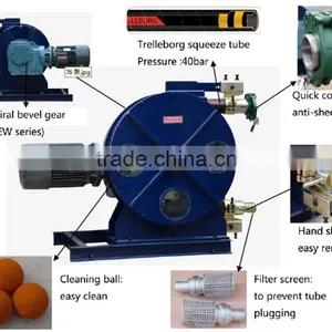 OEM Supplier LH Series Different Output Industrial Hose Peristaltic Squeeze Pump thumbnail-2