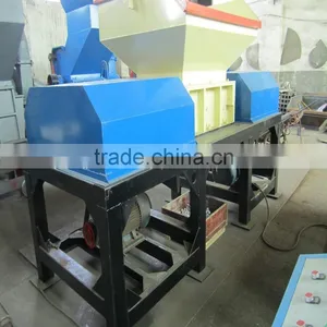 High Efficiency Woven Bag Shredder Machine/ Wood Log Shredder Machine With CE, ISO9001-2008 thumbnail-3
