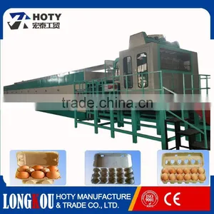 3000pcs/h Eco-friendly Recycled Waste Paper Egg Tray Making Machine Price thumbnail-1
