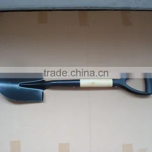 Wooden Handle Shovel Garden Shovel thumbnail-1
