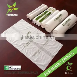 Biodegradable Compostable Bioplastic Rolled Garbage Bag thumbnail-1