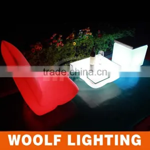 Plastic Modern LED Furniture Lighting Glow Sofa thumbnail-4
