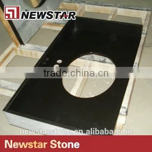 Newstar Black Granite Bathroom Countertop thumbnail-1